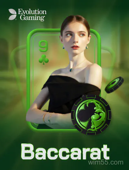 Giao diện bàn chơi Evolution Baccarat