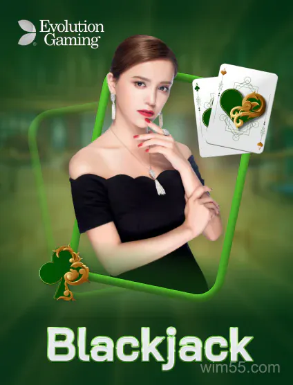 Giao diện bàn chơi Evolution Blackjack